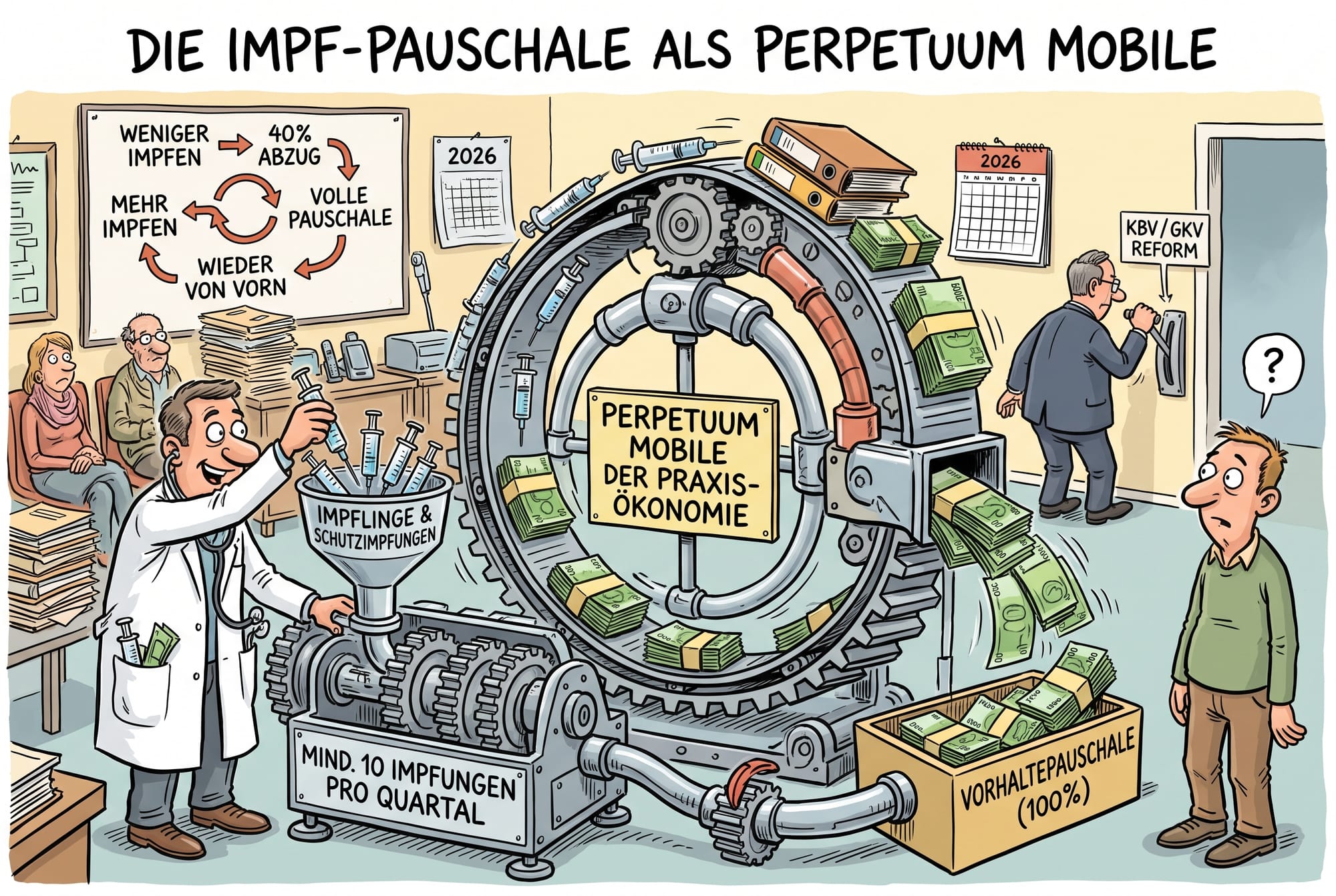 Das Perpetuum Mobile (Teil 1): Die Impf-Pauschale