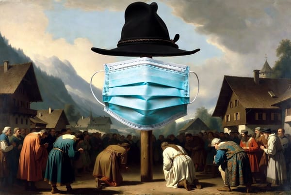Die Masken. Vom Stofffetzen zum Geßlerhut.